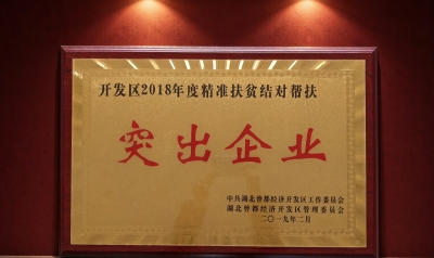 精准扶贫结对帮扶突出企业